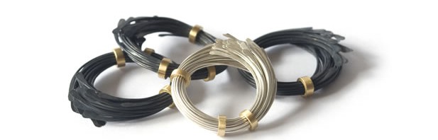 Fallen Series | Felix Gill | contemorary jewellery | 925 silver / 18ct Gold / Titanium / | ring | 2009 |