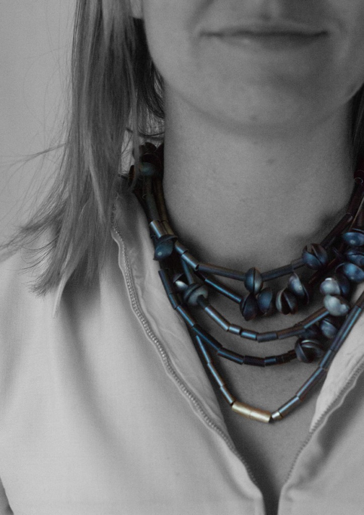 Greay Pearl Neck Piece