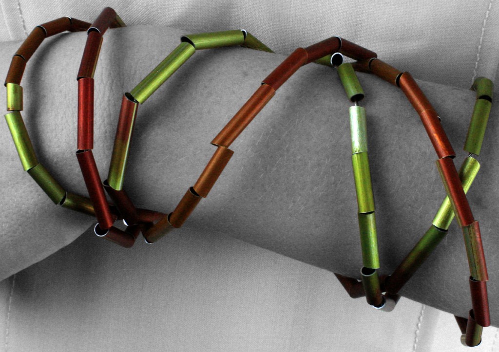 Green Brown Neck Piece