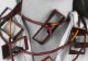 Red Square Neck Piece